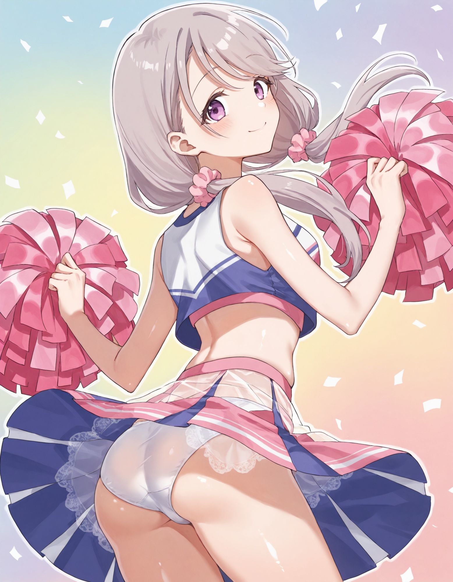 敷〇桜子のパンチラ〜チアガール編〜 - サンプル画像 7