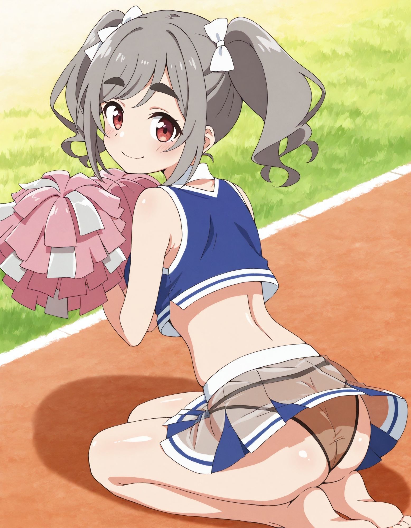 霧〇アンのパンチラ〜チアガール編〜 - サンプル画像 8