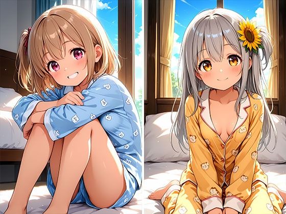 お泊りちっぱい美女達とえっちな朝活しちゃうお話 - サンプル画像 2