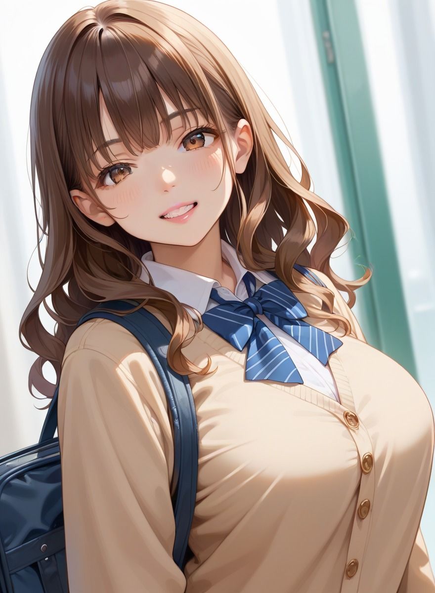 巨乳彼女はSEX大好き - サンプル画像 1