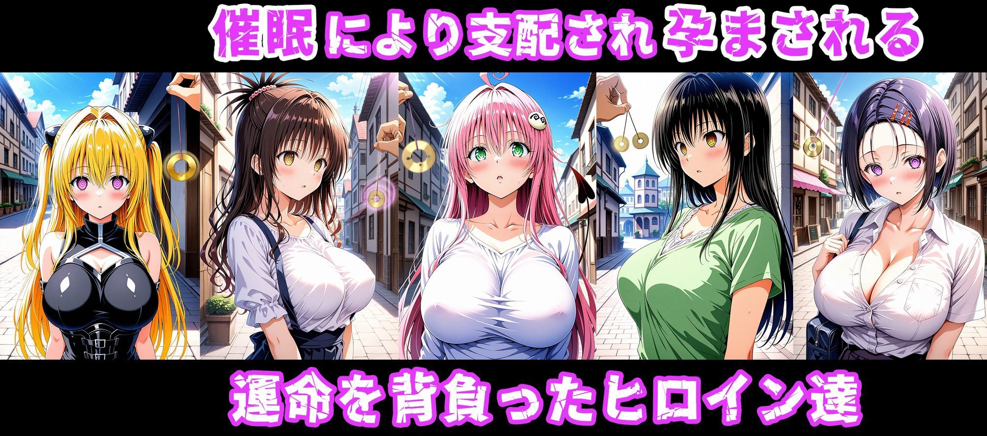 孕ませオナホ化契約 〜To●OVEる編〜 - サンプル画像 1