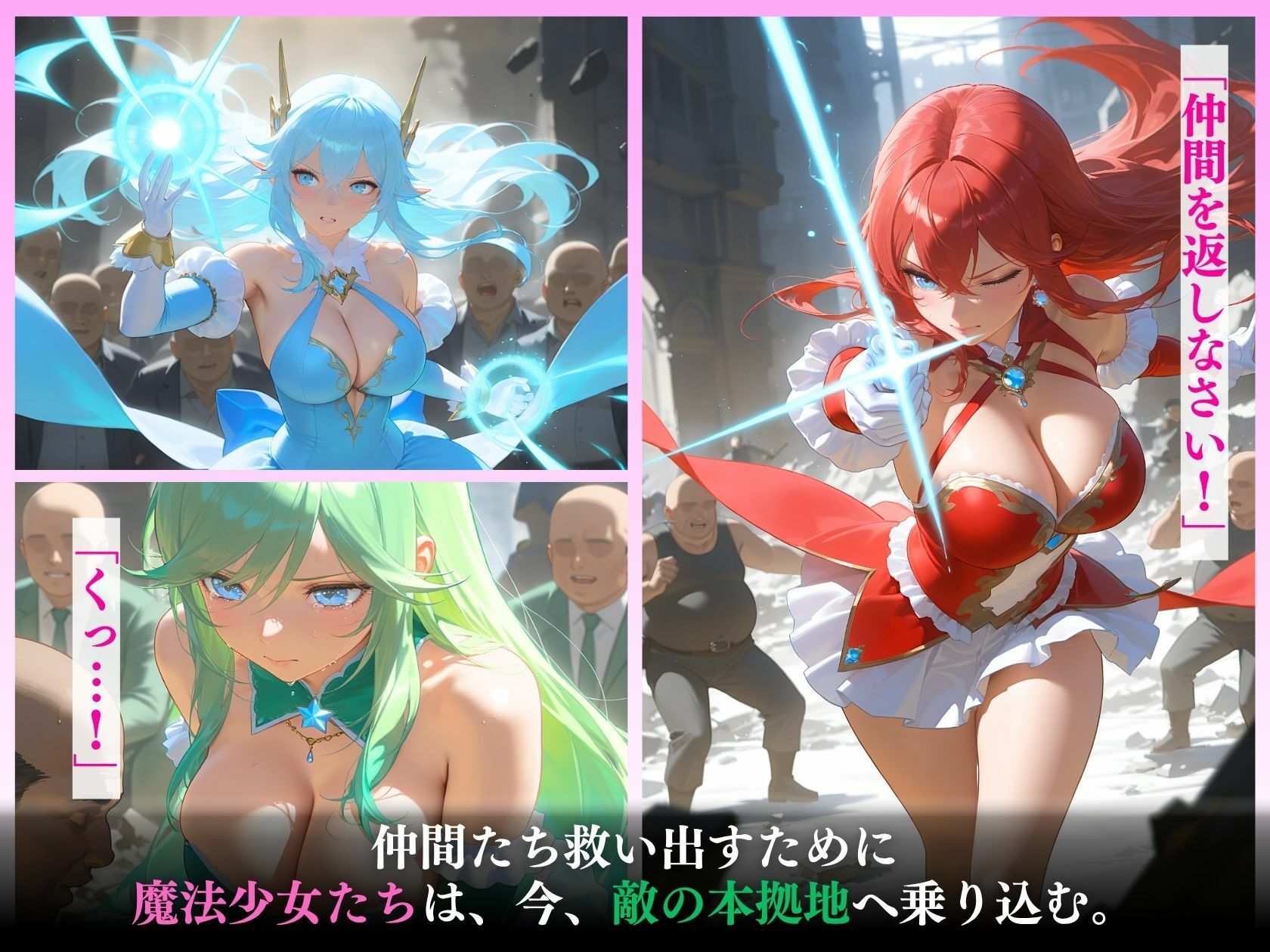 敗北魔法少女〜揺れる豊満果実〜 - サンプル画像 7