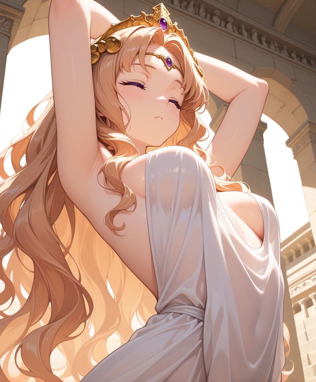 異世界シリーズ  金髪の女神様 - サンプル画像 9