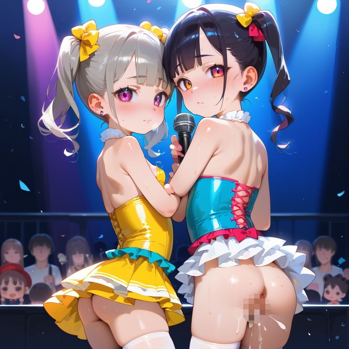 「秘密だよ？」―地下アイドルの性事情― 1【夢のロリセックス！200枚！】 - サンプル画像 1