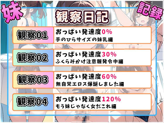 妹成長観察日記〜ただ記録するだけだったはずなのに〜【藤崎りな・スク水編】 - サンプル画像 9