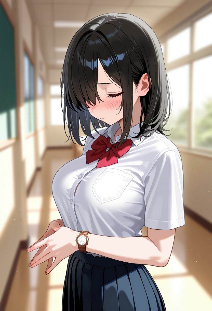 正確は控えめだがカラダはエロい女子校生の処女を奪う - サンプル画像 1