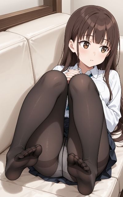 パンスト美人  触って破いて貫いて - サンプル画像 1