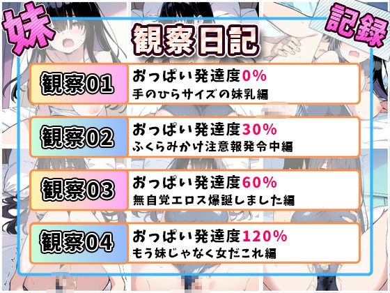 妹成長観察日記〜ただ記録するだけだったはずなのに〜【黒瀬みお・スク水編】 - サンプル画像 9