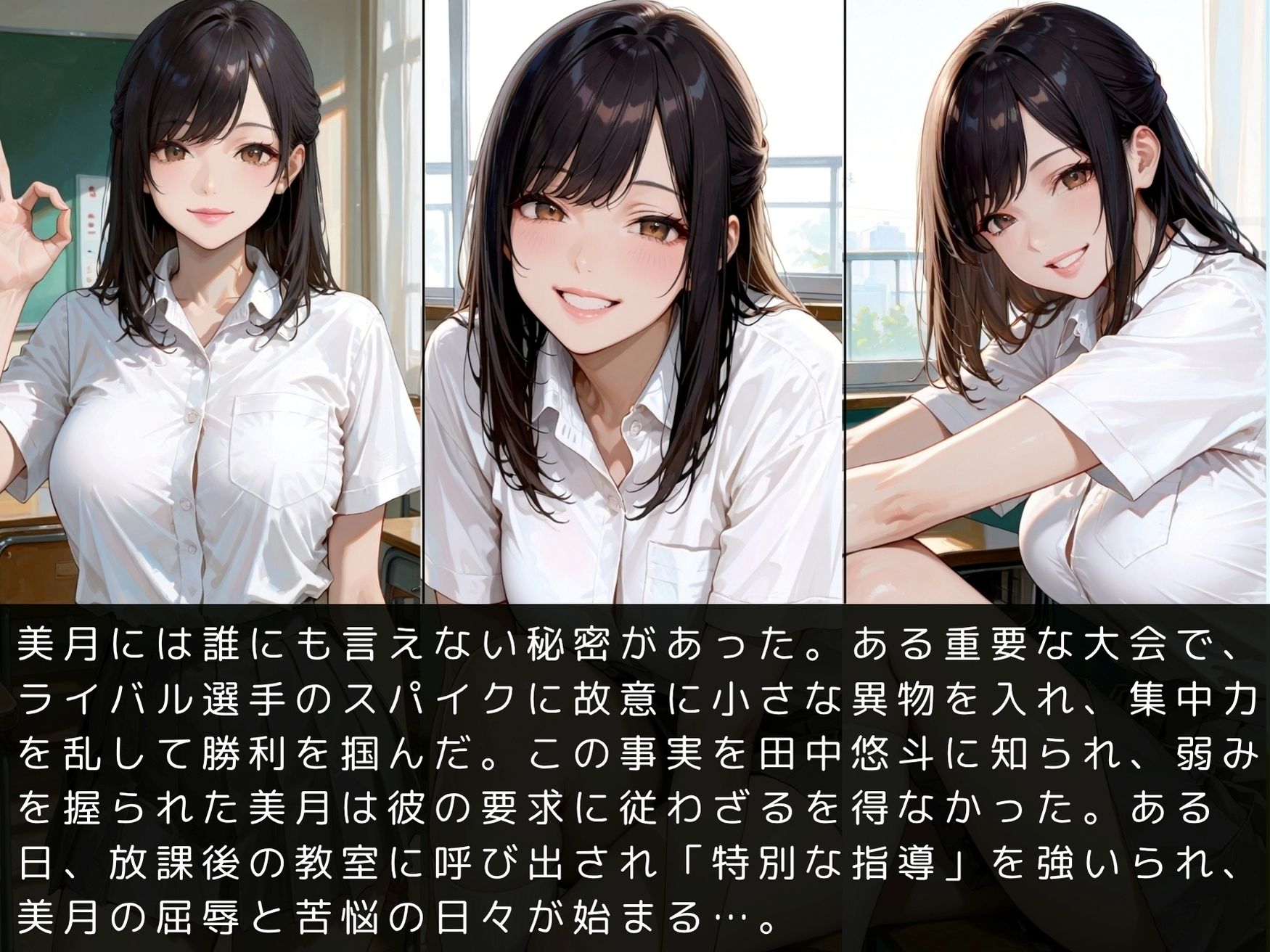 放課後の性指導 〜桜庭美月の禁断の記録-ハメ撮り - サンプル画像 4