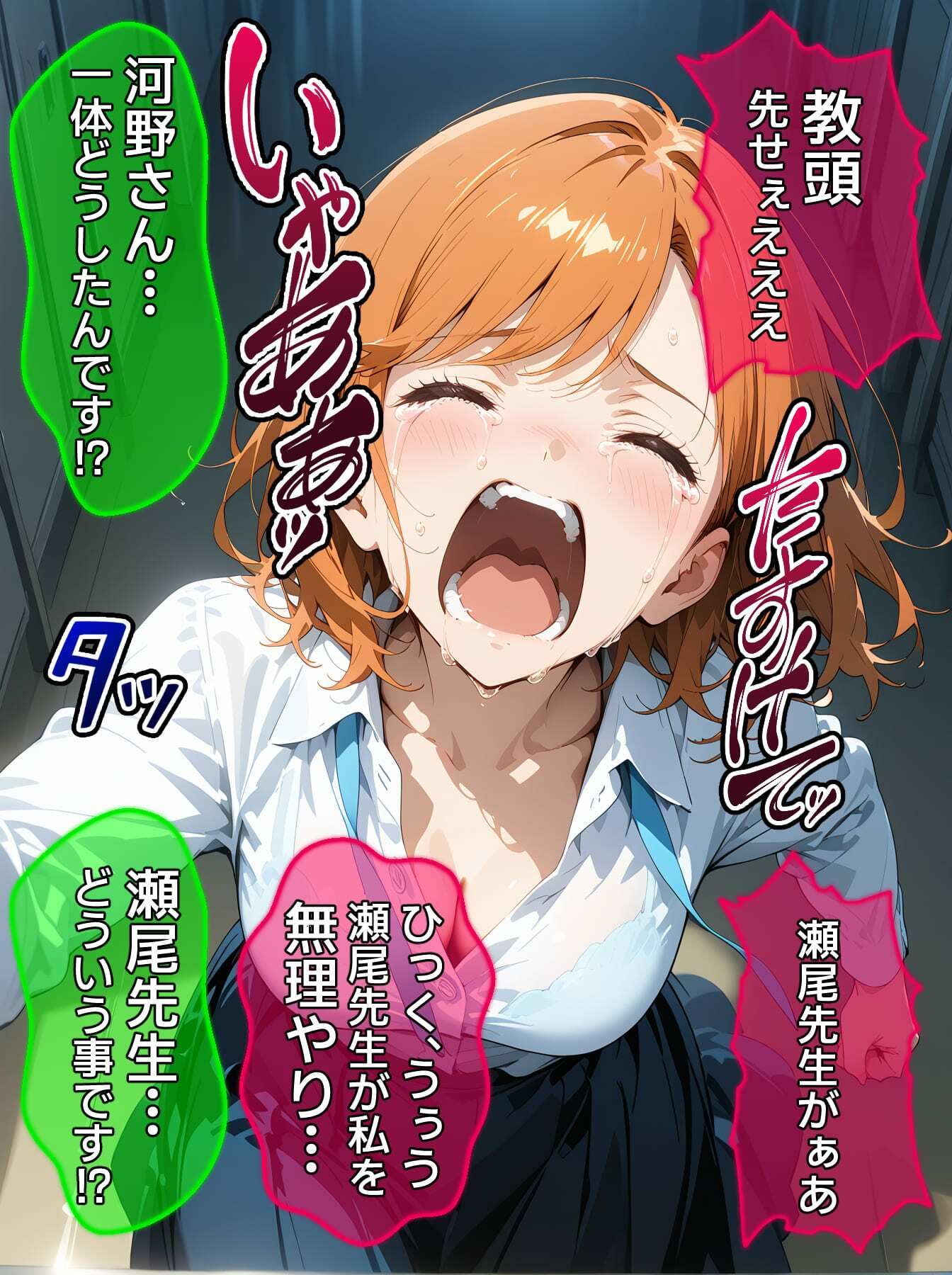 【CG】びしょ濡レ●プ11 - サンプル画像 2