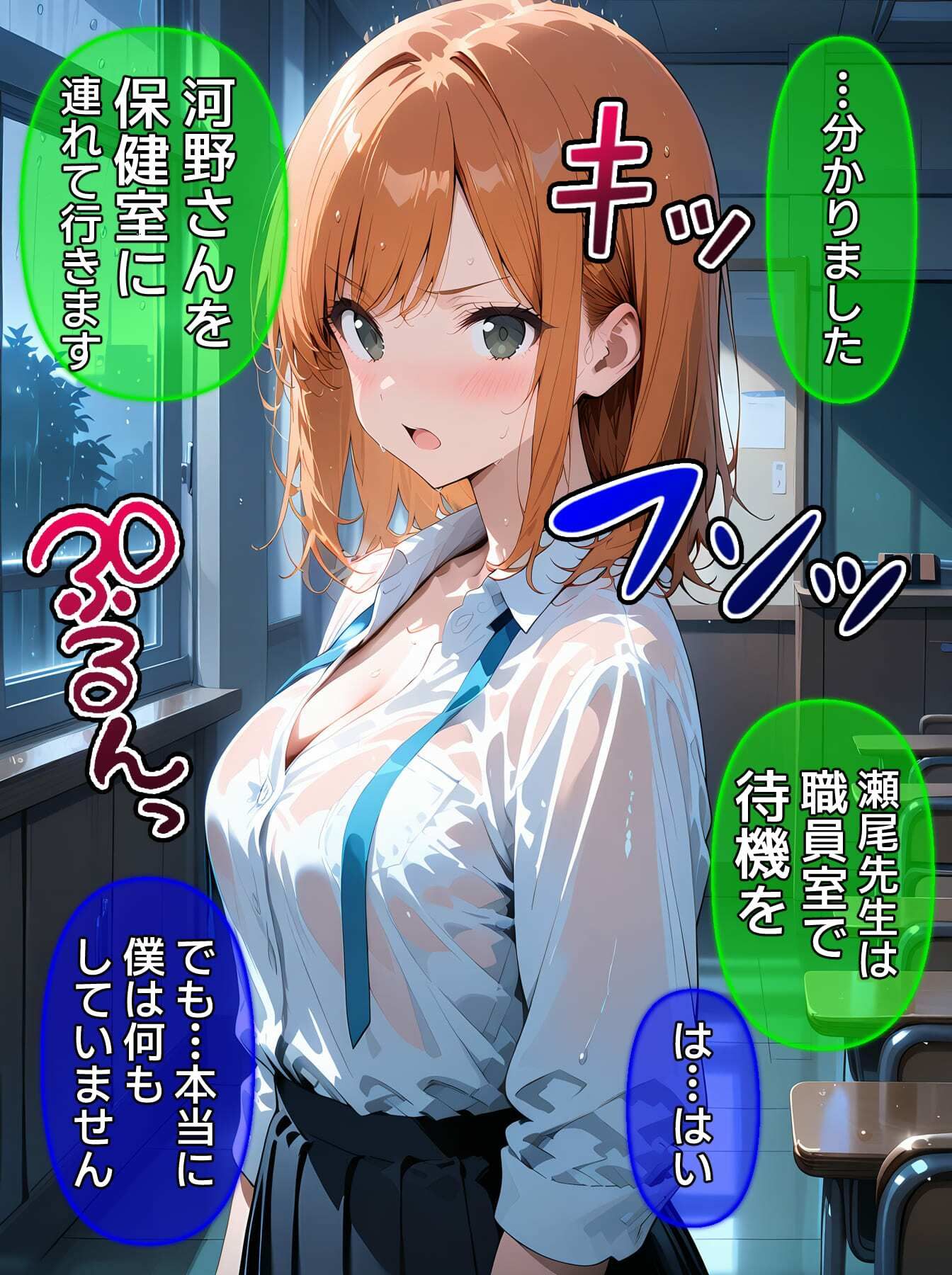 【CG】びしょ濡レ●プ11 - サンプル画像 6