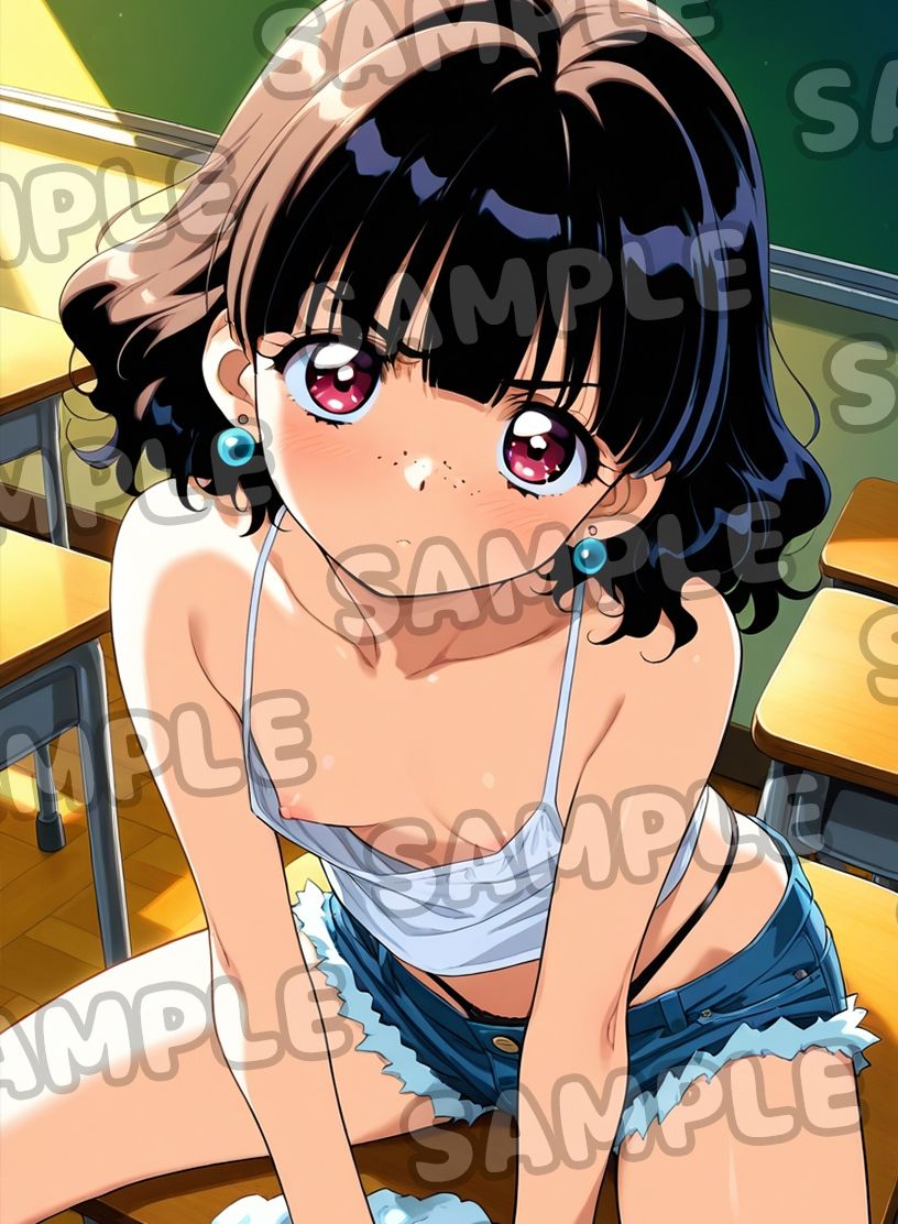 お掃除のじかんは真面目にね！90’s 4 - サンプル画像 1