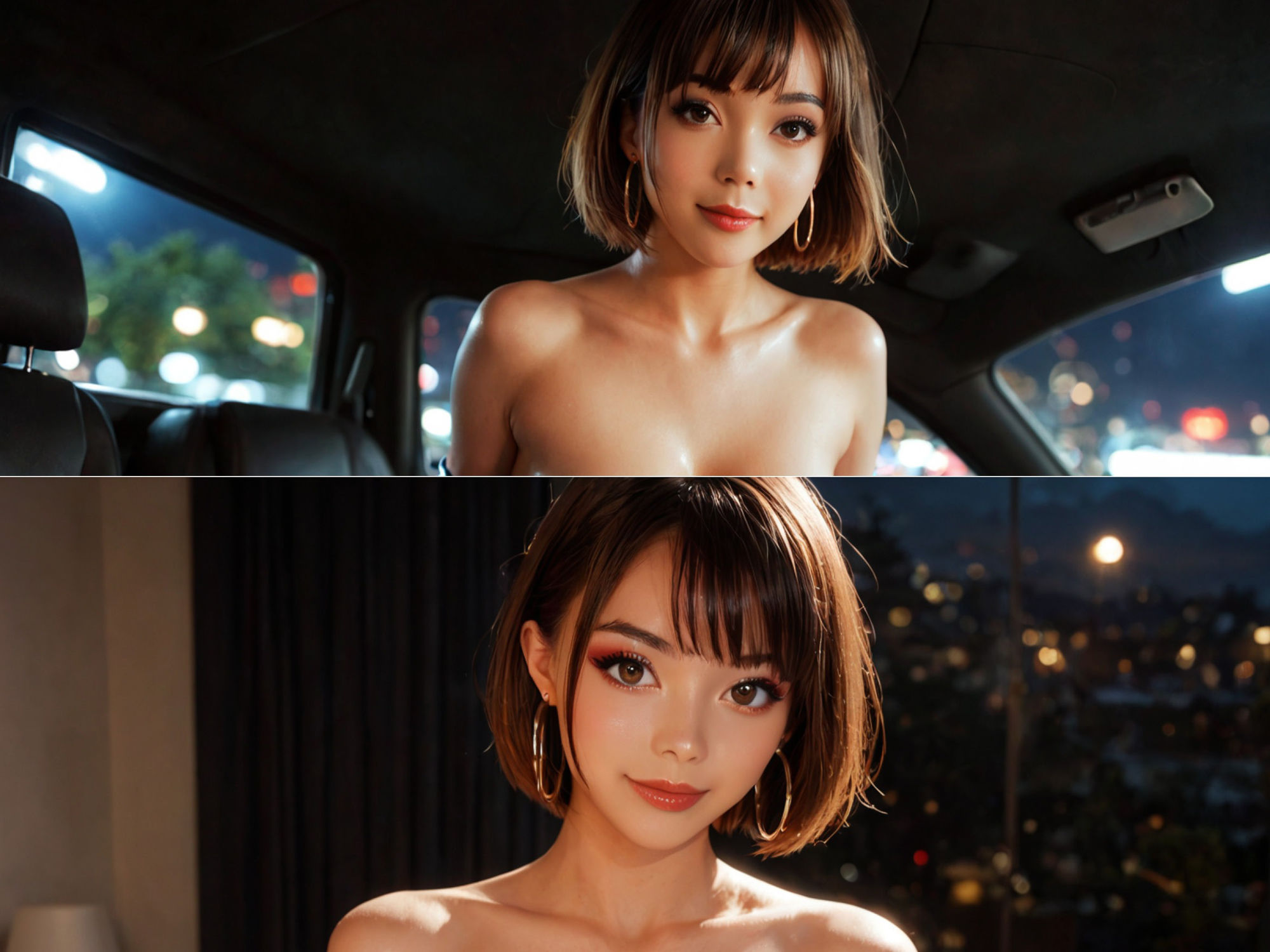 アダルト写真集 電脳彼女シリーズ Vol.11 誘惑夜行 彼女の誘惑、逃げられるわけがない -桜花真央- - サンプル画像 5