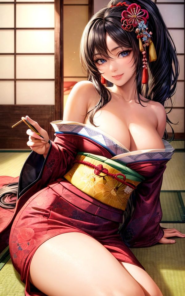 湯けむりで火照り疼く女将の艶顔1 - サンプル画像 1