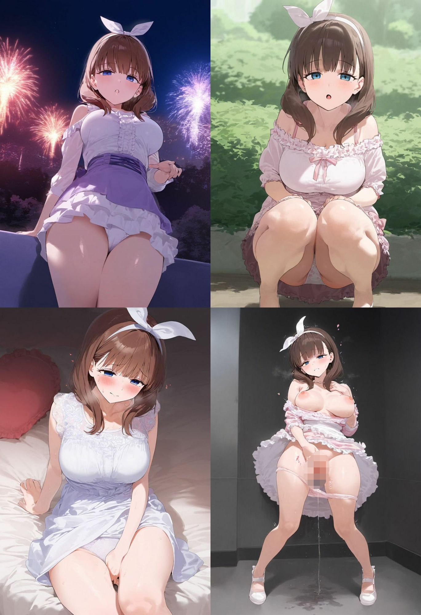 憧れのあの子とたっぷりH  〜佐○間まゆ編〜 - サンプル画像 1