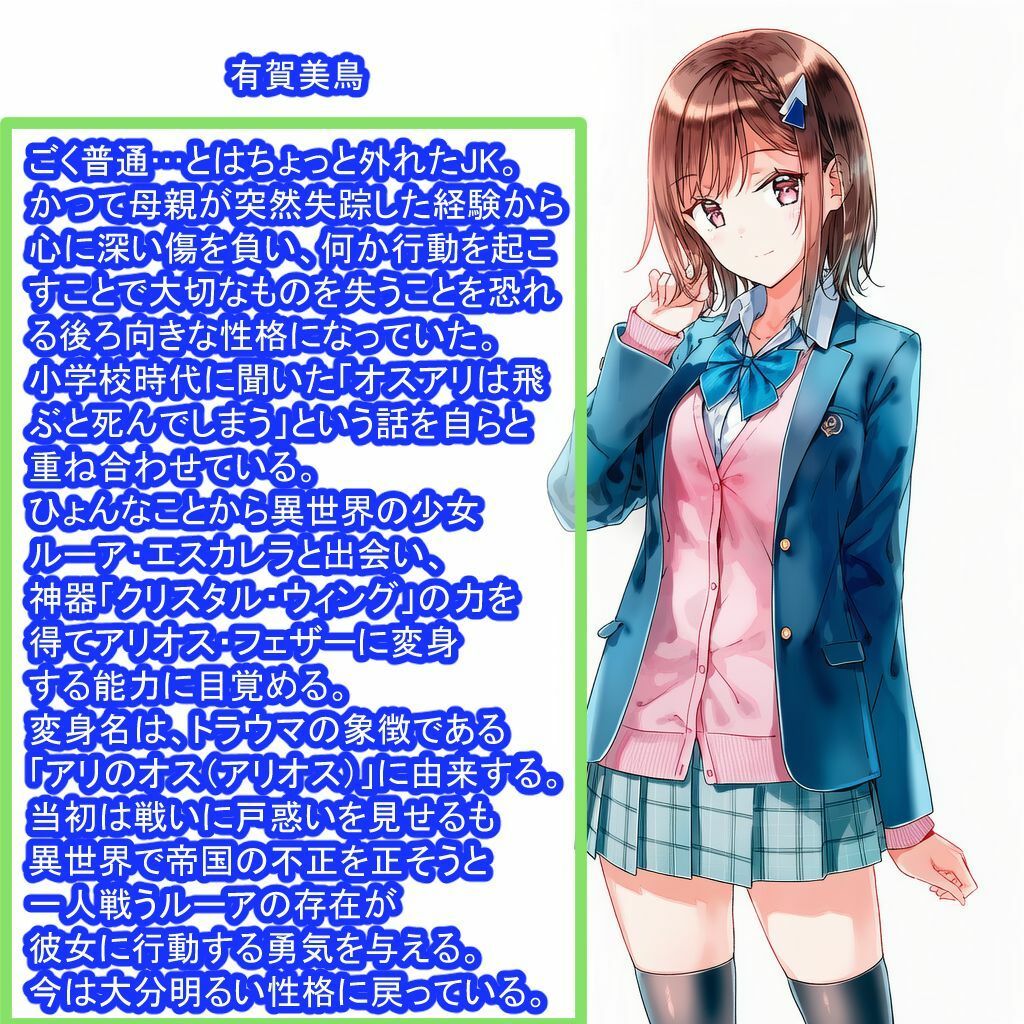 変身ヒロイン アリオス・フェザーの苦難 - サンプル画像 1