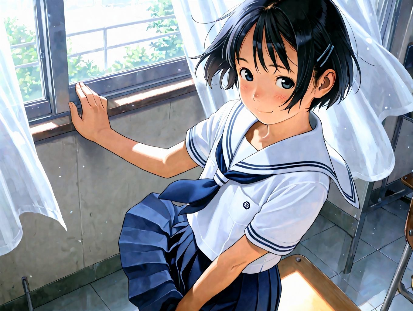 キャラ イメージ集 短髪 さん - サンプル画像 6