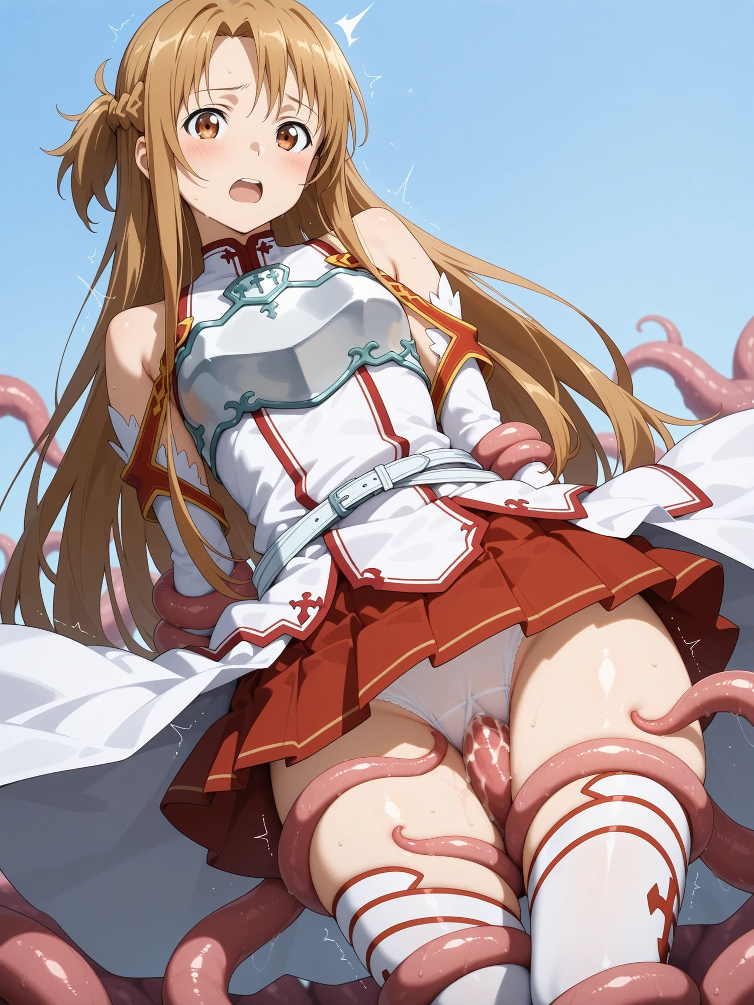 ア〇ナ  触手モンスターに襲われる - サンプル画像 4