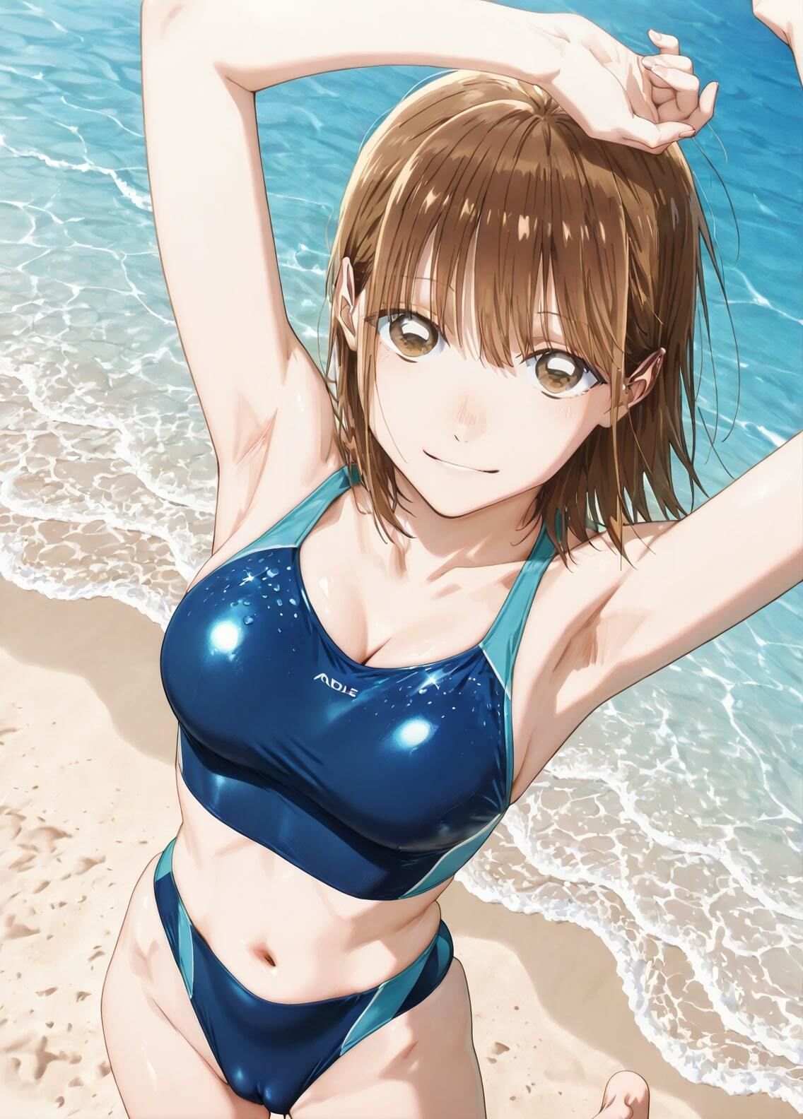 「アオのハコ」鹿野千夏セクシー写真集16（全500枚） - サンプル画像 1