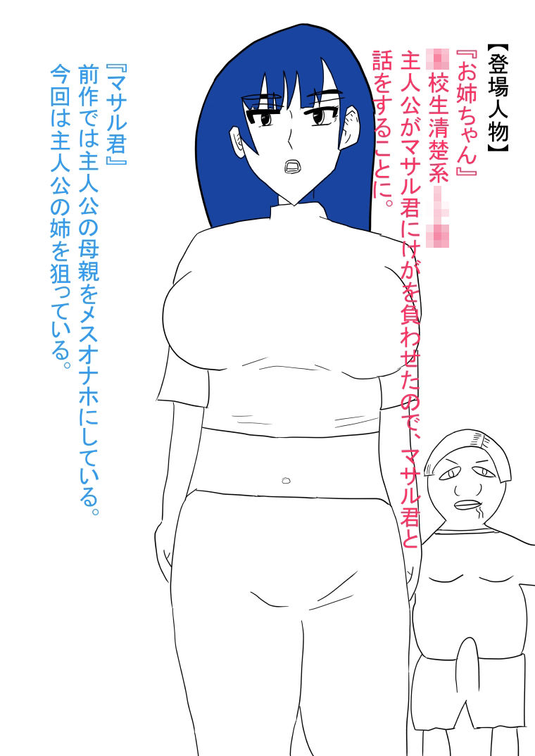 姉が犯●れ、雌オナホにされる。 - サンプル画像 1