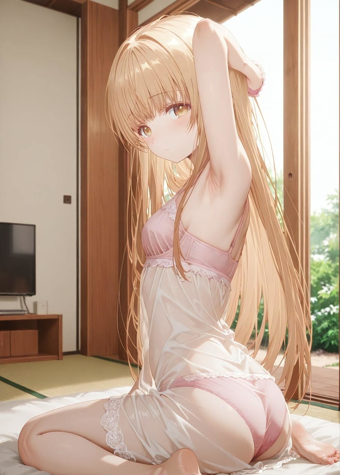 「お隣の天使様にいつの間にか駄目人間にされていた件」椎名真昼セクシー写真集15（全500枚） - サンプル画像 8