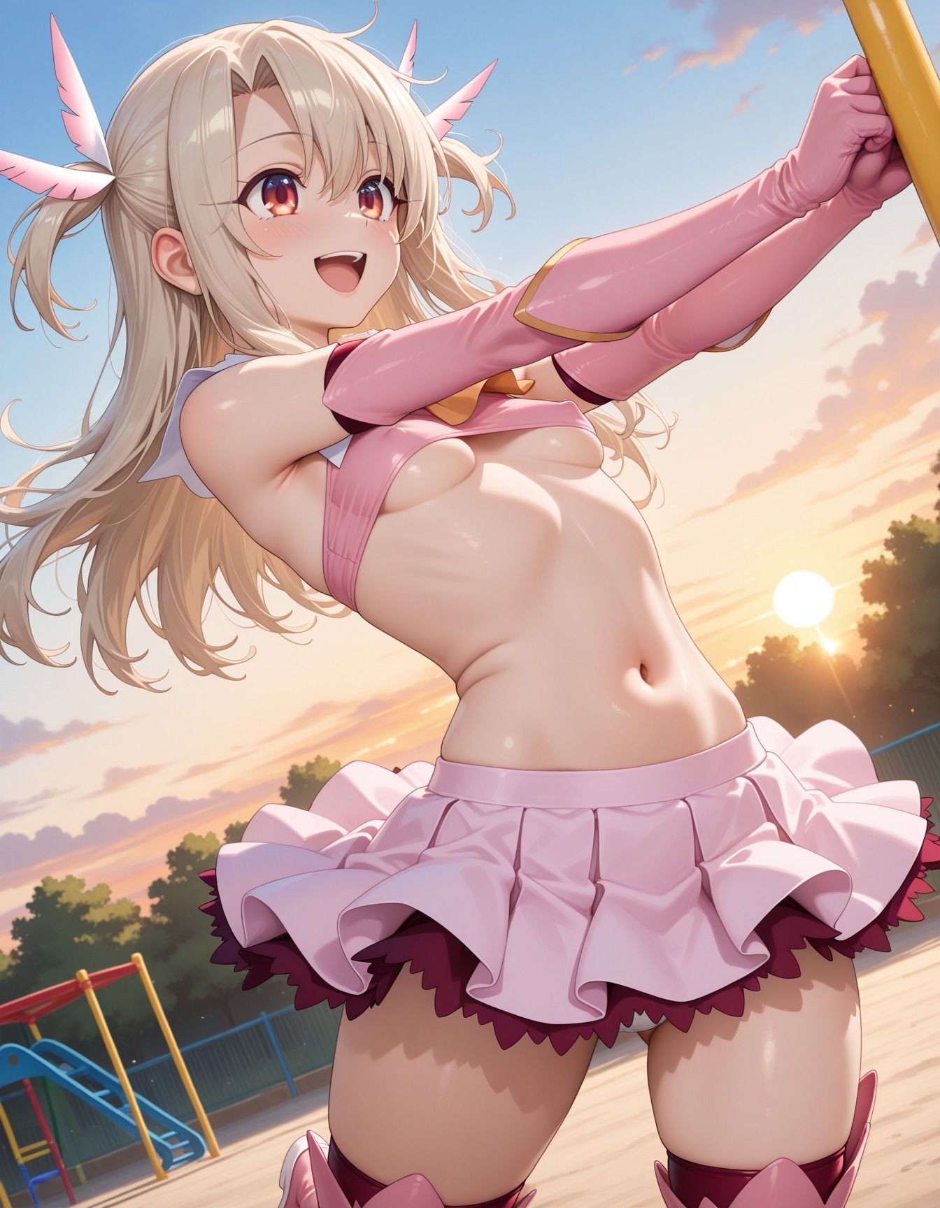 キモオタ達に犯●れた魔法少女 - サンプル画像 1