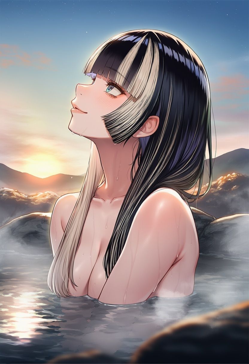 人気バーチャルアイドルとお忍び温泉旅 - サンプル画像 6