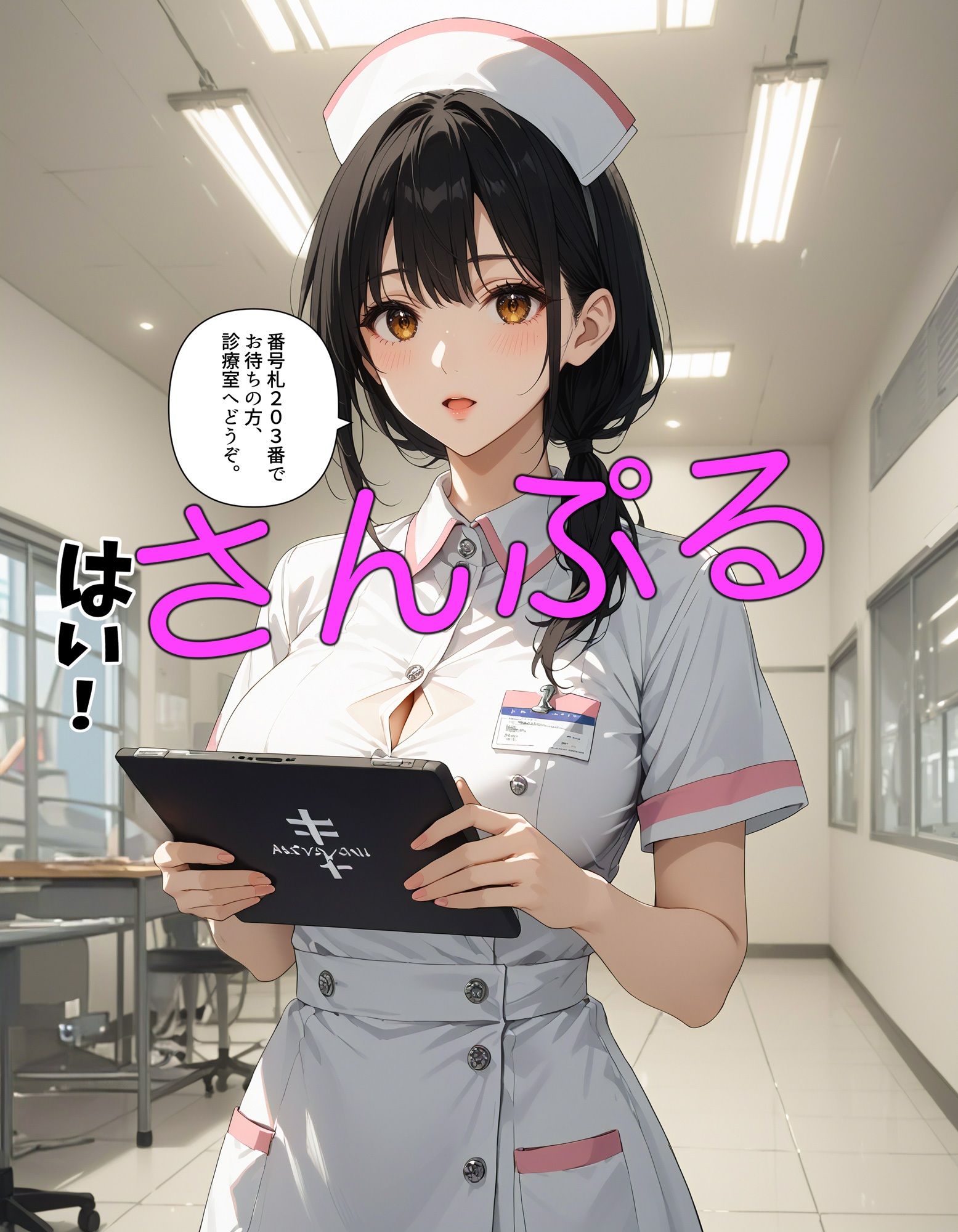 若妻ナース孕ませ監禁 ―村の掟・夫の前で集団NTR― - サンプル画像 5