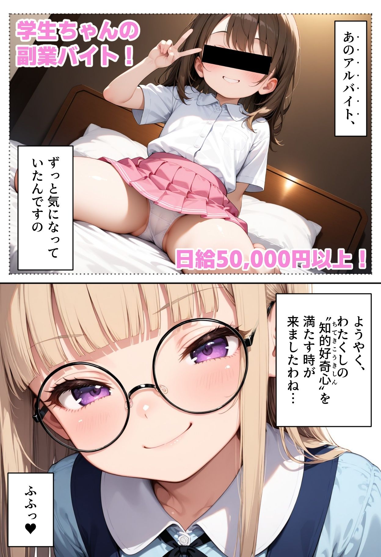 お嬢様は理性を守れない - サンプル画像 3