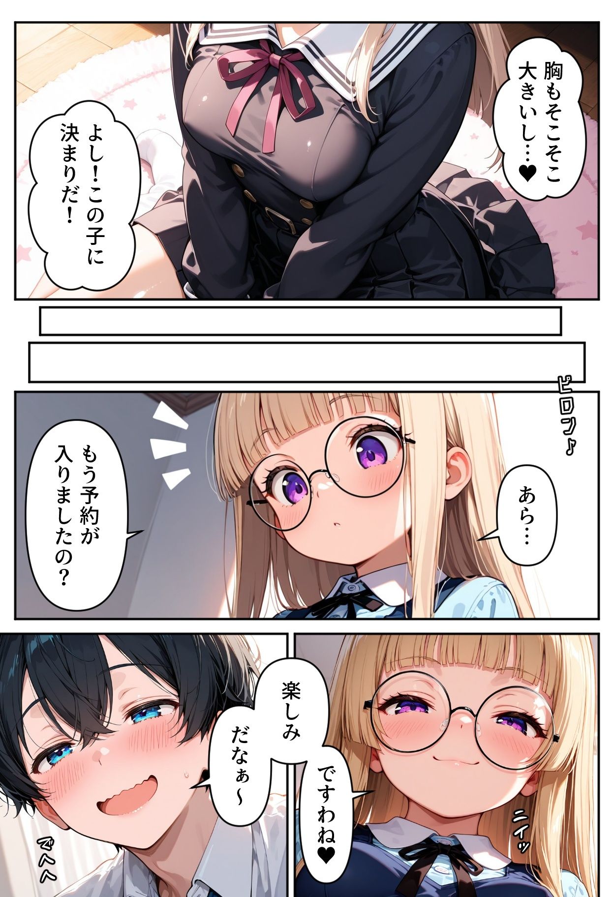 お嬢様は理性を守れない - サンプル画像 6