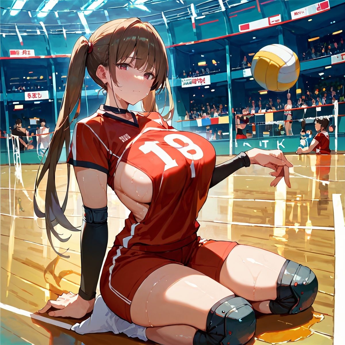 爆乳むちむちバレー部彼女！【厳選408枚収録】Vol.1 - サンプル画像 6