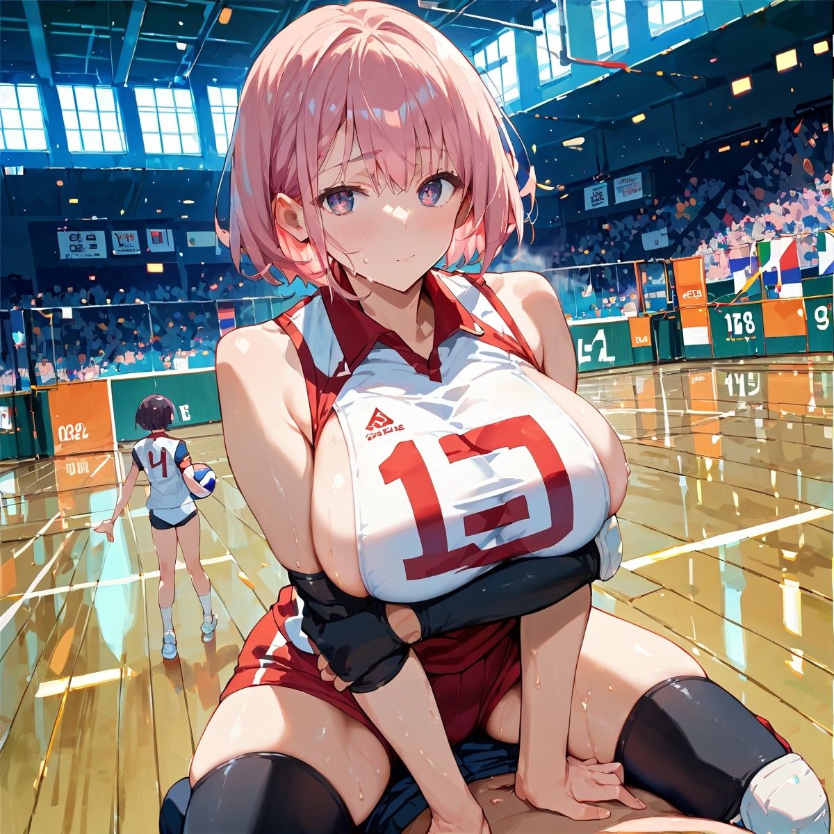 爆乳むちむちバレー部彼女！【厳選416枚収録】Vol.3 - サンプル画像 5