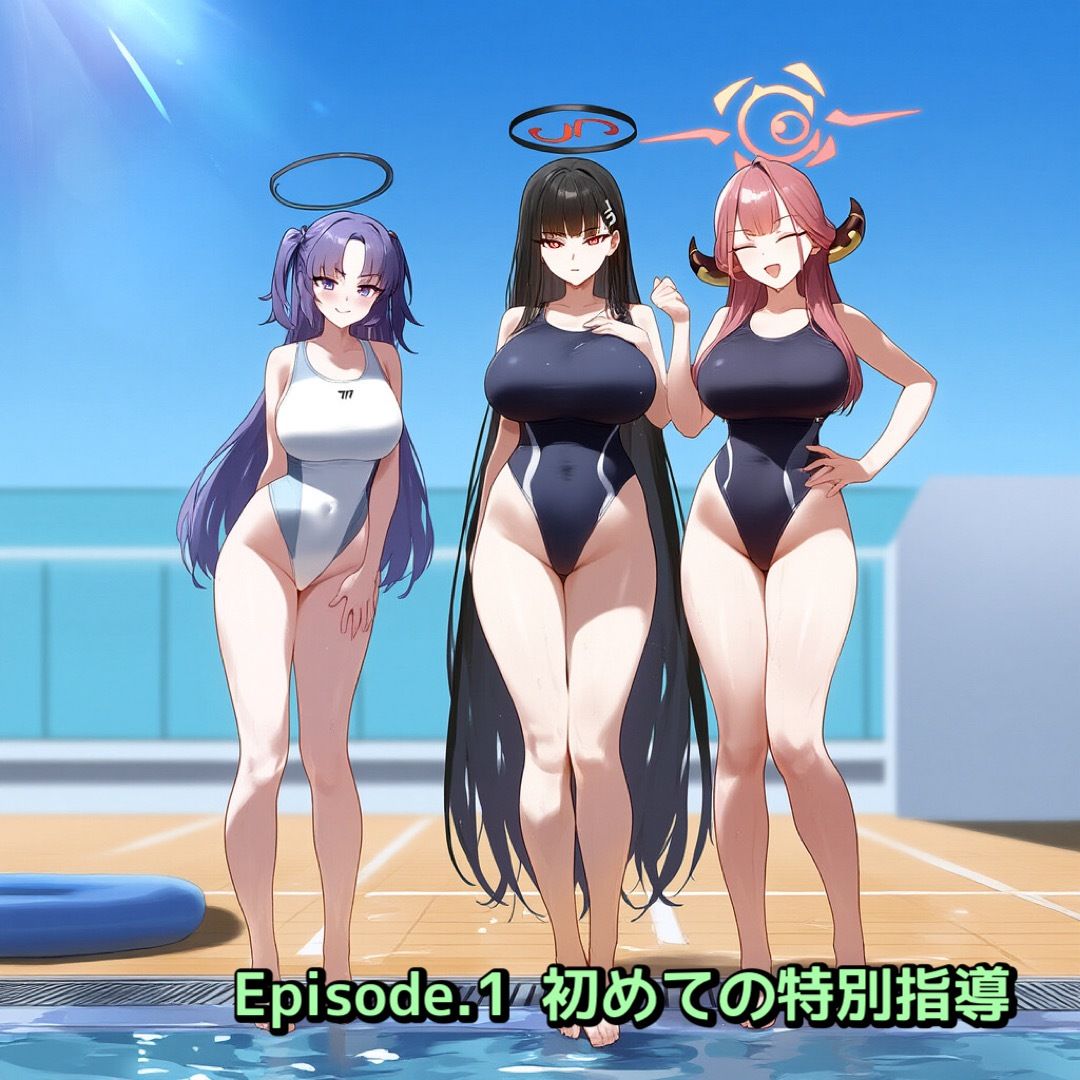 ブルーアーカイブくすぐり特別指導録 ユウカ・アル・リオ 笑いと絶頂で紡ぐ半年間 - サンプル画像 5