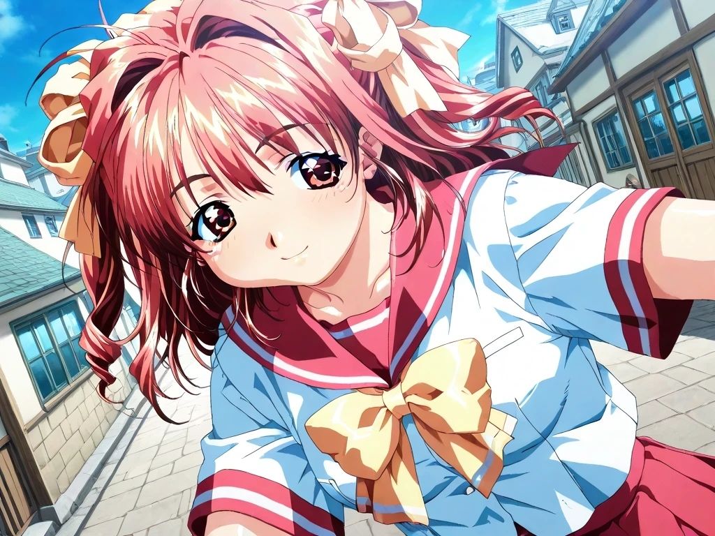 AIイラストCG集94  L〇VERS 恋に〇ちたら  大〇ひな子 - サンプル画像 1