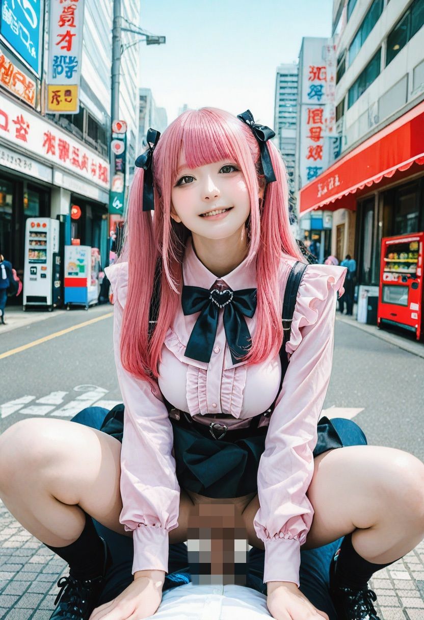 トー横にいた地雷系女子とのハメ撮り動画 - サンプル画像 2