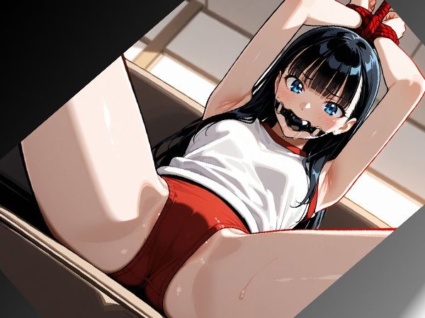 神ブルマ汗だく密着いたずら羞恥ぷれい - サンプル画像 7