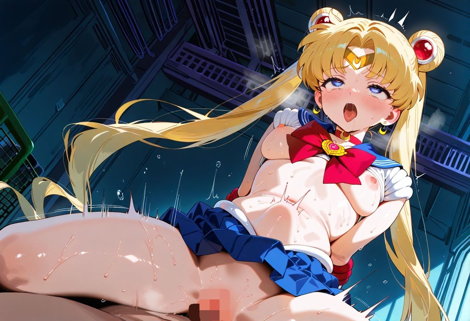 調教地獄〜快楽には逆らえない〜スーパーセー○ームーン - サンプル画像 7