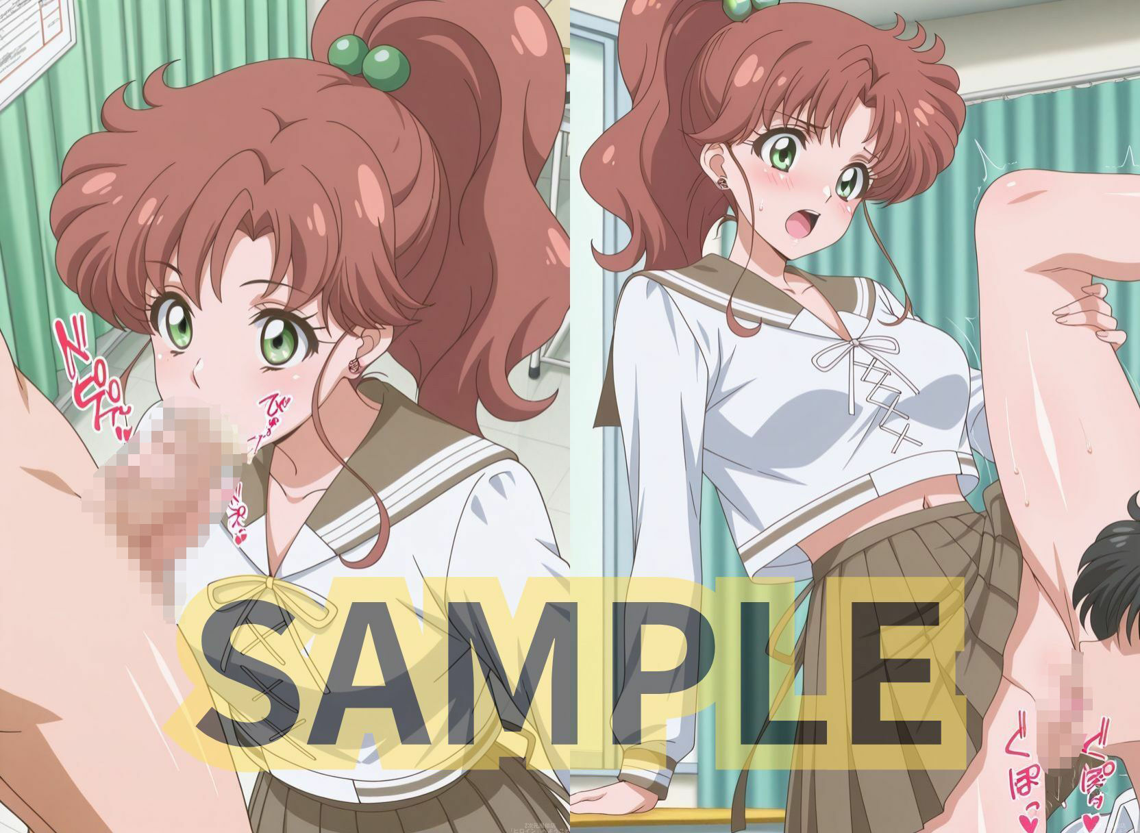 セーラー美少女の日常はクラスメイトの性処理係、このおま○こが月にかわってご褒美よっ - サンプル画像 5