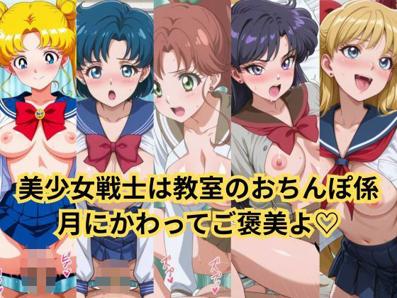 セーラー美少女の日常はクラスメイトの性処理係、このおま○こが月にかわってご褒美よっ
