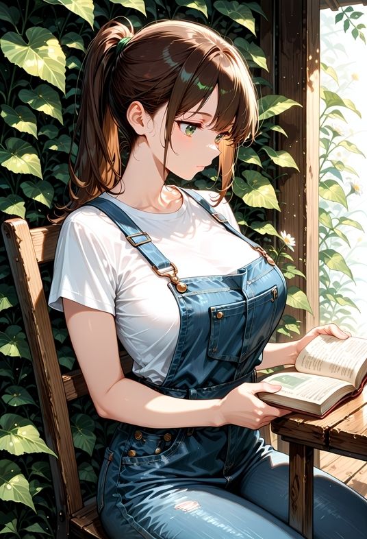 ポニテちゃんの写真集-Botanical- - サンプル画像 3