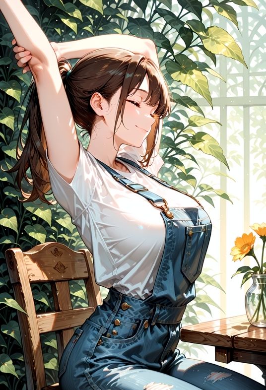 ポニテちゃんの写真集-Botanical- - サンプル画像 4