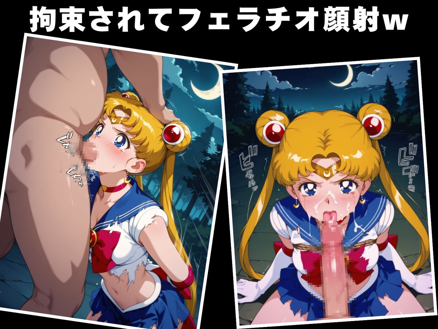 【完全敗北】月● うさぎ - サンプル画像 5