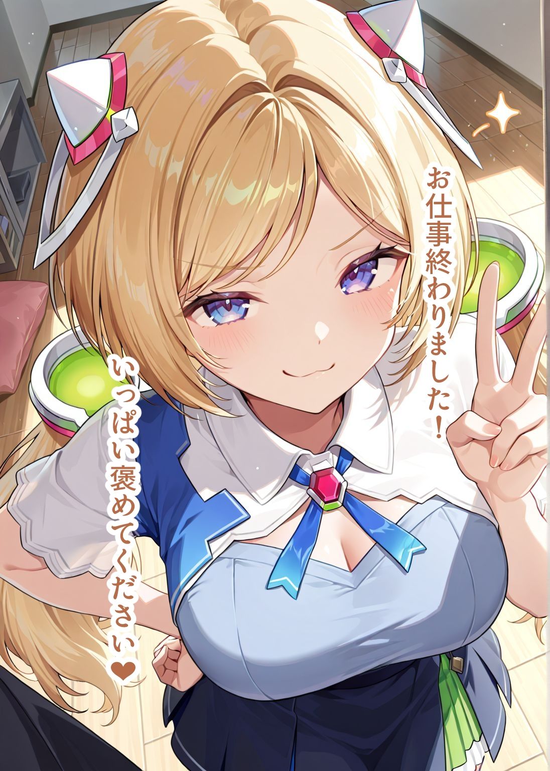 推しのVとセックスする話【アキ・〇ーゼンタール】 - サンプル画像 2