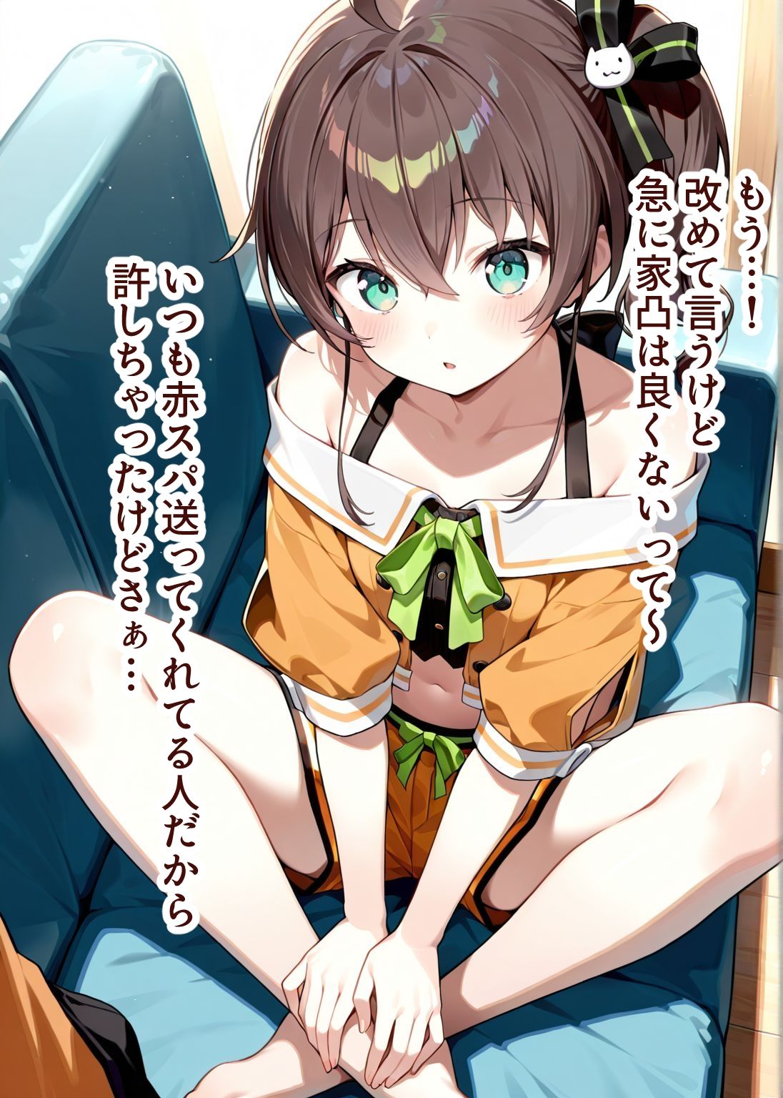 推しのVとセックスする話【夏〇まつり】 - サンプル画像 2