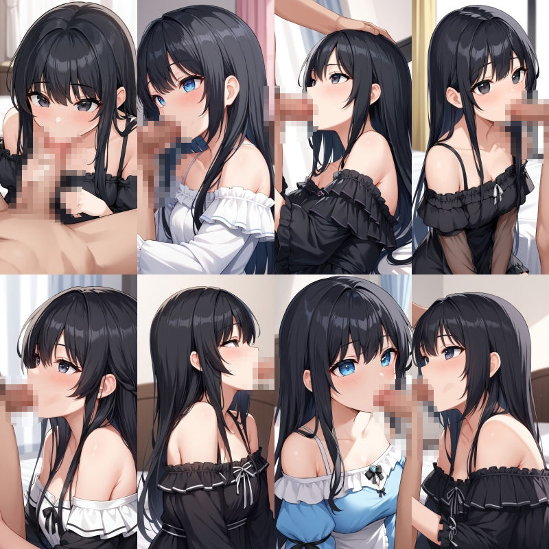 フリフリドレスの推しに中だししてフェラしてもらった【500枚】 - サンプル画像 8