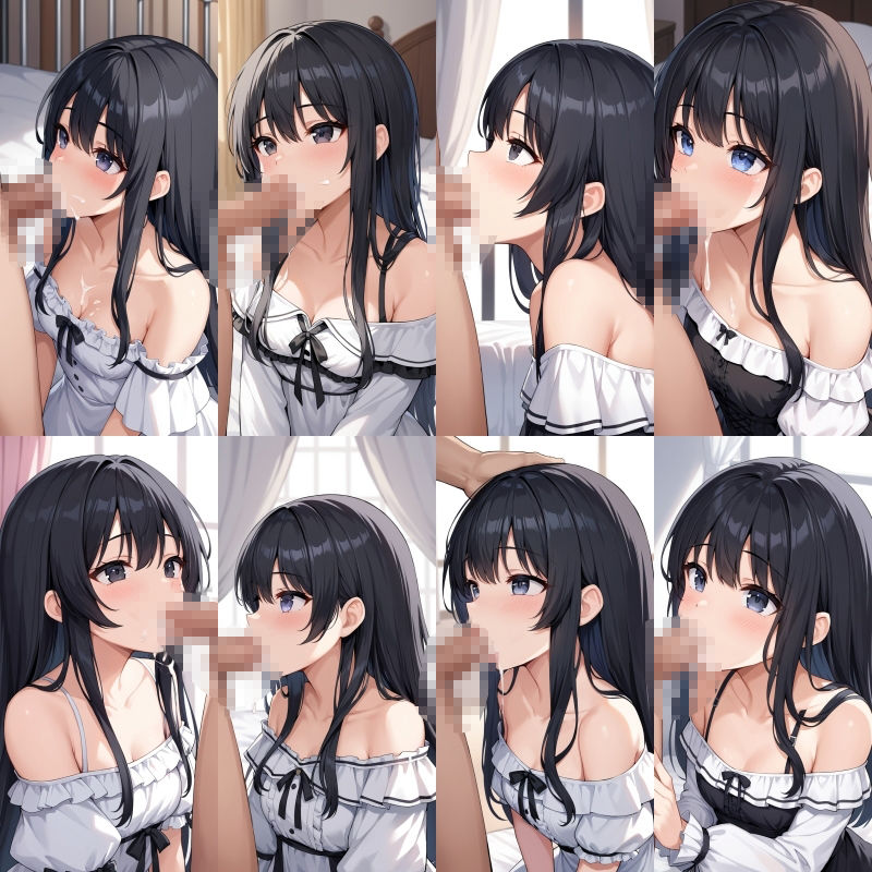 フリフリドレスの推しに中だししてフェラしてもらった【500枚】 - サンプル画像 10