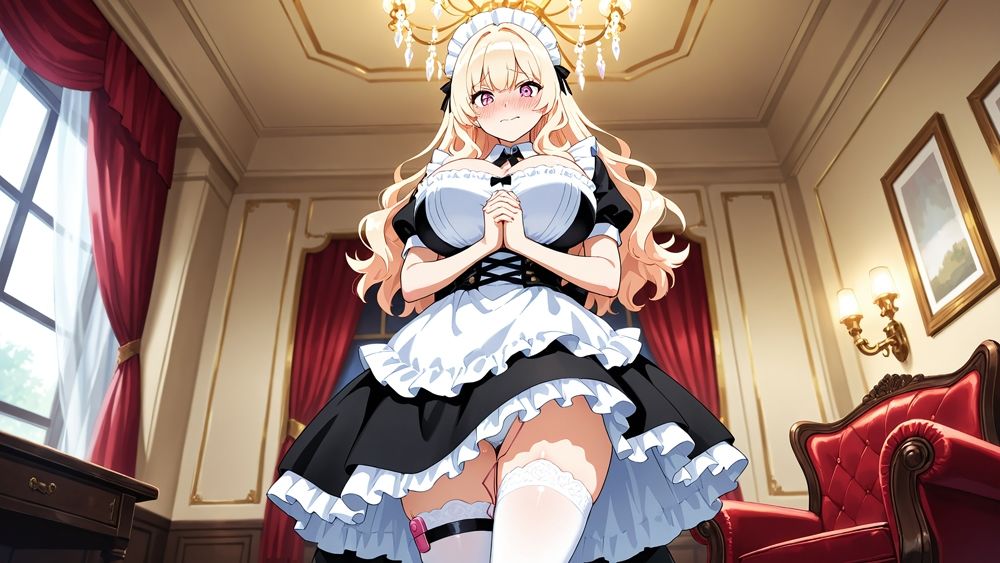 【FANZA専売】カラーツインズ Vol.4 爆乳モデル姉妹のメイド献身撮影記録【4K】【400枚収録】 - サンプル画像 4