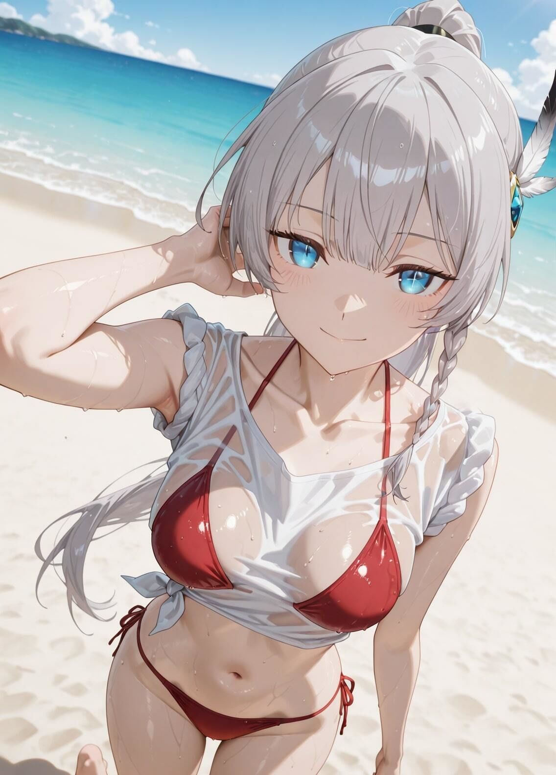 「片田舎のおっさん、剣聖になる」アリューシア・シトラス セクシー写真集7（全500枚） - サンプル画像 1