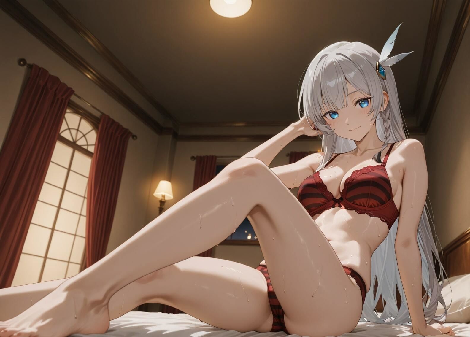 「片田舎のおっさん、剣聖になる」アリューシア・シトラス セクシー写真集7（全500枚） - サンプル画像 9