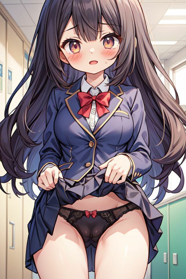 アニメダイバー_制服少女たちのおパンツ写真集 - サンプル画像 3